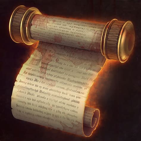 The garnet scrolls of magic
